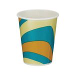 Go-Pak Single Wall Cold Paper Cup PE Lined 9oz Assorted (Pack of 1000) D01102
