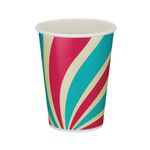 Go-Pak Single Wall Paper Cold Cup PE lined 12oz Assorted (Pack of 1000) D01103