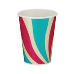 Go-Pak Single Wall Paper Cold Cup PE lined 12oz Assorted (Pack of 1000) D01103