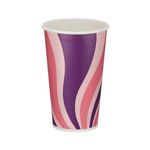 Go-Pak Single Wall Cold Paper Cup PE Lined 16oz Assorted (Pack of 1000) D01104
