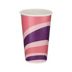 Go-Pak Single Wall Cold Paper Cup PE Lined 16oz Assorted (Pack of 1000) D01104
