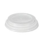 Go-Pak Cup Lid Polypropylene 8oz White (Pack of 100) P10002