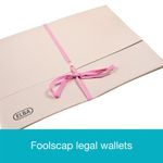 Elba Legal Wallet 75mm Foolscap Buff (25 Pack) 100080792