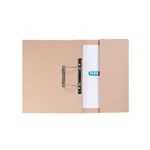 Elba Spring Pocket File Mediumweight Foolscap Buff (Pack of 25) 100090145