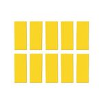 No More Nails Removable Adhesive Strips 20x40mm Yellow (Pack of 10) 781739