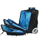 Monolith 15.6 Inch Blueline Wheeled Laptop Case Black/Blue 3317