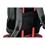 Monolith 15.6 Inch Business Commuter Laptop Backpack USB/Headphone Port Charcoal 9115D