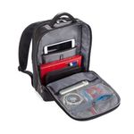 Falcon Laptop Backpack Full Grain Luxury Leather Black FI6705