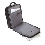 Falcon Laptop Backpack Full Grain Luxury Leather Black FI6705