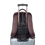 Falcon Laptop Backpack Full Grain Luxury Leather Brown FI6706