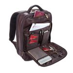 Falcon Laptop Backpack Full Grain Luxury Leather Brown FI6706
