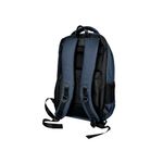 Monolith 15.6 Inch Business Commuter Laptop Backpack USB/Headphone Port Navy Blue 9115B