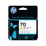HP 712 DesignJet Ink Cartridge 29-ml Yellow 3ED69A