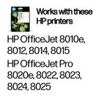 HP 912 Original Ink Cartridge 2.93/8.29-ml CMYK 4-pack 6ZC74AE