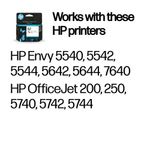 HP 62 Original Ink Cartridge 4.5-ml Tri-color C2P06AE