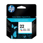 HP 22 Original Ink Cartridge 5-ml Tri-color C9352AE