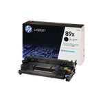 HP 89X Original LaserJet Toner Cartridge High Yield Black CF289X