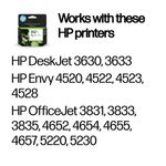 HP 302XL Original Ink Cartridge High Yield Tri-color F6U67AE