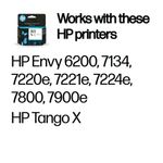 HP 303 Original Ink Cartridge 4-ml Tri-color T6N01AE
