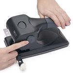 Rapesco ALU 65 Hole Punch Metal Black 1015
