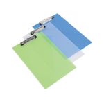 Rapesco Clipboard Frosted Transparent Assorted (10 Pack) SHP PCBAS