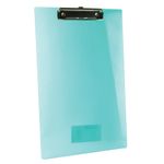 Rapesco Clipboard Frosted Transparent Assorted (10 Pack) SHP PCBAS