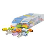 Rapesco Smiles Foldback Clip 19mm Assorted (Pack of 80) 1428