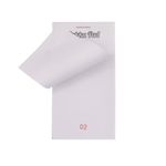 5 Star Prestige Small Single Restaurant Pads White (Pack of 50) PAD 12