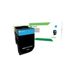 Lexmark CX310 Return Programme 1K Toner Cartridge Cyan 80C20C0