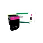 Lexmark CX410 Return Programme 3K Toner Cartridge High Yield Magenta 80C2HM0