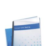 GBC PolyClearView A4 Binding Cvr 450Micron Frost (Pack of 50) IB387159
