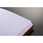 Black n' Red Soft Cover Notebook A5 Black 400051204