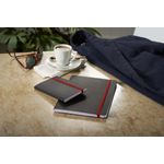 Black n' Red Soft Cover Notebook A5 Black 400051204