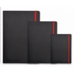 Black n' Red Soft Cover Notebook A6 Black 400051205