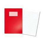 Hamelin Oxford Exercise Book 8mm Lined 64 Page A4 Red (Pack of 50) 400148960