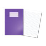 Hamelin Oxford Exercise Book 8mm Lined 64 Page A4 Purple (Pack of 50) 400148961