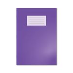 Hamelin Oxford Exercise Book 8mm Lined 64 Page A4 Purple (Pack of 50) 400148961