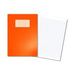 Hamelin Oxford Exercise Book 10mm Squared 80 Page A4 Orange (Pack of 50) 400148976