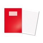 Hamelin Oxford Handwriting Book 4/16mm Lined 80 Page A4 Bright Red (Pack of 50) 400151609