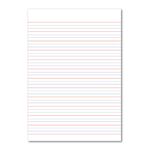 Hamelin Oxford Handwriting Book 6/21mm Lined 80 Page A4 Bright Blue (Pack of 50) 400151670