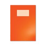 Hamelin Oxford Exercise Book 12mm Lined 80 Page A4 Orange (Pack of 50) 400160721