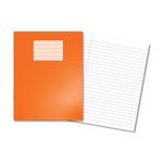 Hamelin Oxford Exercise Book 8mm Lined 80 Page 229x178mm Orange (Pack of 100) 400160728