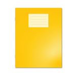 Hamelin Oxford Exercise Book 8mm Lined 80 Page 229x178mm Yellow (Pack of 100) 400136122