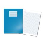 Hamelin Oxford Exercise Book 5mm Squared 80 Page 229x178mm Light Blue (Pack of 100) 400136124