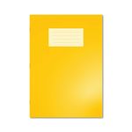 Hamelin Oxford Exercise Book 8mm Lined 80 Page A4 Yellow (Pack of 50) 400136166