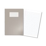 Hamelin Oxford Exercise Book 8mm Lined 80 Page A4 Grey (Pack of 50) 400136190