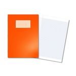 Hamelin Oxford Exercise Book 5mm Squared 80 Page A4 Orange (Pack of 50) 400136192
