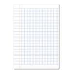 Hamelin Oxford Exercise Book 7mm Squared 80 Page A4 Light Blue (Pack of 50) 400136194
