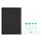 Oxford Oceanis Wirebound Notebook Ruled A4 Assorted (Pack of 5) 400178653