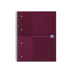 Oxford Hardback Wirebound Notebook 160 Pages Special Edition A4+ Red 400194459-S